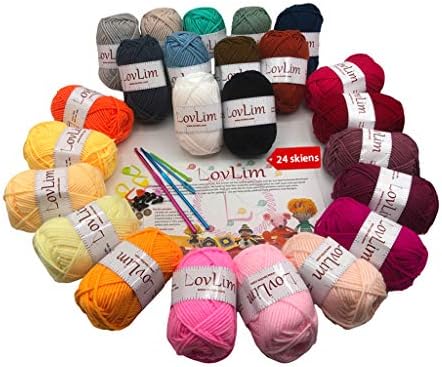  COHEALI 3pcs White Yarn Chunky Yarn for Crocheting